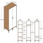 Hanah Home Kumsal RR - White